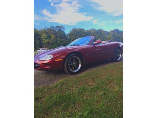Red 1998 Jaguar XK8 Base