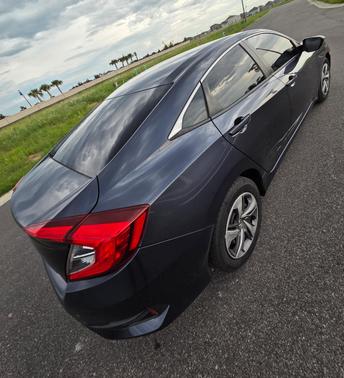 Gray 2020 Honda Civic LX