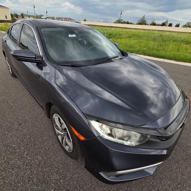 Gray 2020 Honda Civic LX