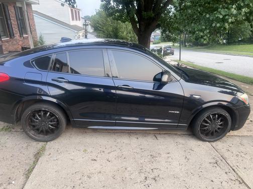 Blue 2015 BMW X4 xDrive35i