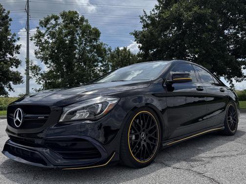 Black 2018 Mercedes-Benz AMG CLA 45 4MATIC