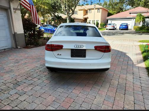 White 2016 Audi A4 2.0T Premium
