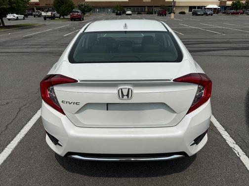 White 2021 Honda Civic EX