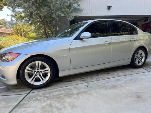 Silver 2008 BMW 328 i