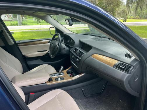 Blue 2011 BMW X3 xDrive28i