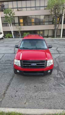 Red 2010 Ford Expedition EL XLT