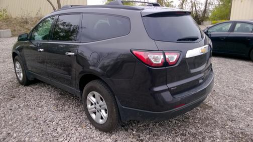 Gray 2014 Chevrolet Traverse LS