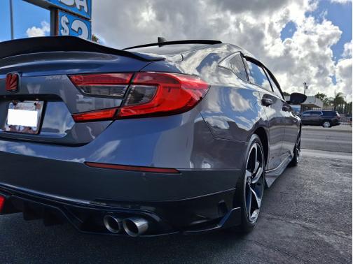 Gray 2018 Honda Accord Sport 2.0T