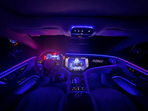 White 2023 Mercedes-Benz EQS 580 4MATIC