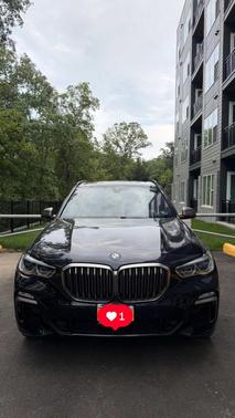 Blue 2020 BMW X5 M50i