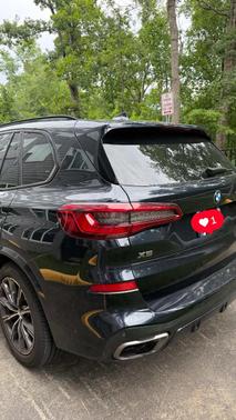 Blue 2020 BMW X5 M50i