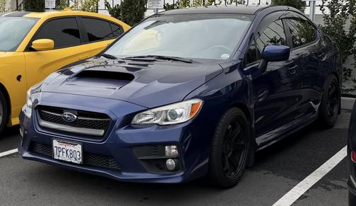 Blue 2016 Subaru WRX Premium