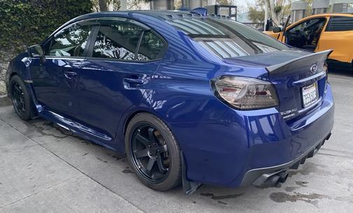 Blue 2016 Subaru WRX Premium