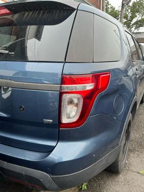 Blue 2014 Ford Utility Police Interceptor Base
