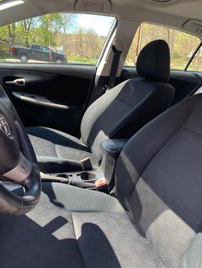 White 2010 Toyota Corolla S