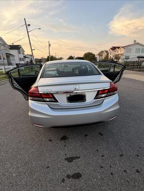 Gray 2013 Honda Civic LX