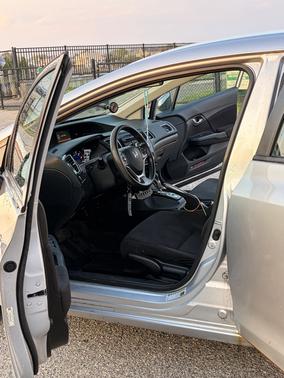 Gray 2013 Honda Civic LX
