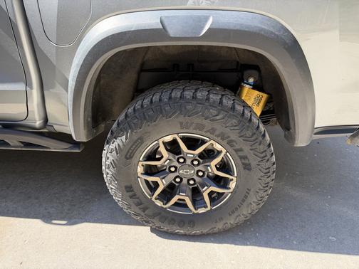 Gray 2024 Chevrolet Colorado ZR2