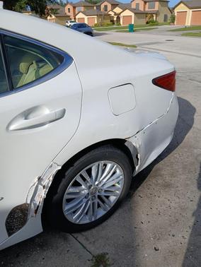 White 2014 Lexus ES 350 Base