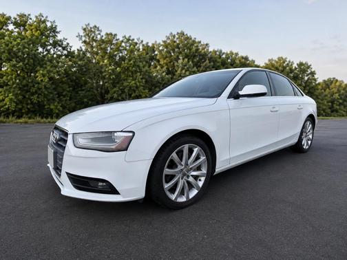 White 2013 Audi A4 2.0T Premium Plus quattro