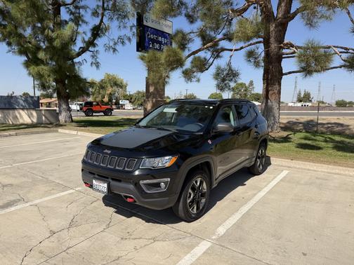 Black 2017 Jeep New Compass Trailhawk