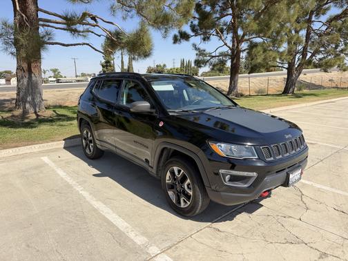 Black 2017 Jeep New Compass Trailhawk