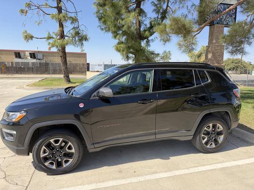 Black 2017 Jeep New Compass Trailhawk