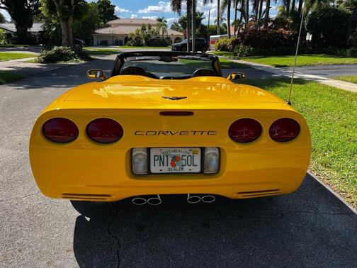 Yellow 2004 Chevrolet Corvette Base