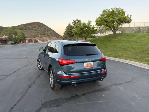 Blue 2015 Audi Q5 3.0 TDI Premium Plus