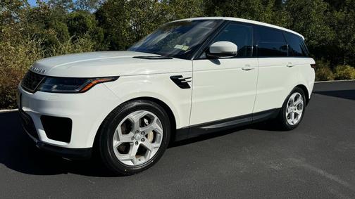 White 2021 Land Rover Range Rover Sport SE MHEV