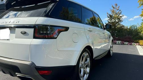 White 2021 Land Rover Range Rover Sport SE MHEV