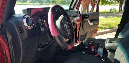 Purple 2011 Jeep Wrangler Unlimited Sahara