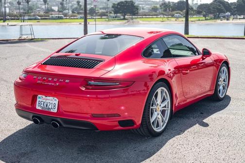 Red 2018 Porsche 911 911 Carrera S