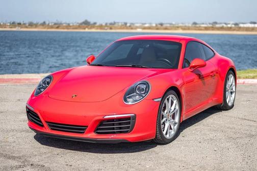 Red 2018 Porsche 911 911 Carrera S