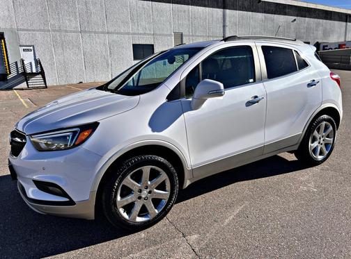White 2017 Buick Encore Essence