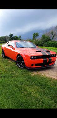 Orange 2022 Dodge Challenger R/T Scat Pack Widebody