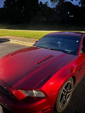 Red 2014 Ford Mustang GT