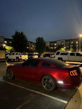 Red 2014 Ford Mustang GT
