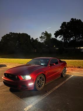 Red 2014 Ford Mustang GT