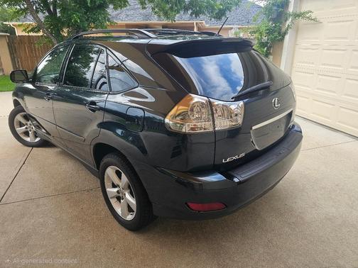 Black 2007 Lexus RX 350 Base