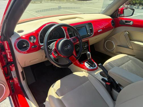 Red 2018 Volkswagen Beetle 2.0T S
