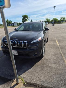 Black 2014 Jeep Cherokee Latitude