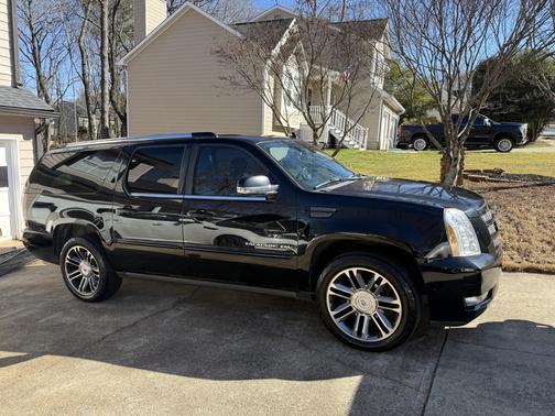 Black 2012 Cadillac Escalade ESV Premium