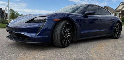 Blue 2023 Porsche Taycan Taycan