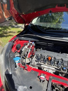 Red 2016 Honda HR-V EX