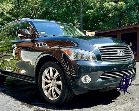 Black 2014 INFINITI QX80 Base