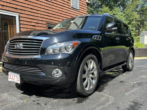 Black 2014 INFINITI QX80 Base