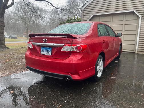 Red 2012 Toyota Corolla S