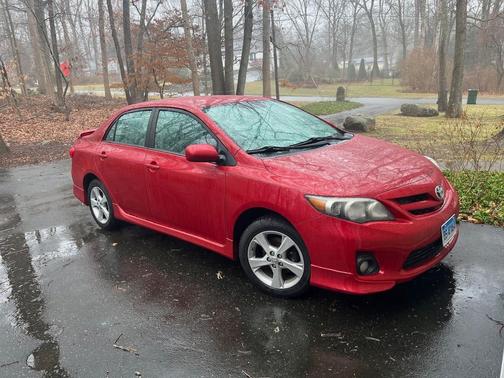 Red 2012 Toyota Corolla S