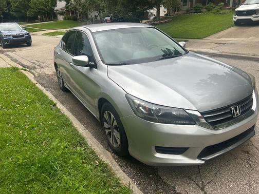 Silver 2015 Honda Accord LX